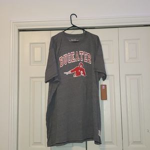 Men's Fanatics 4X The Original RETRO BRAND  NEBRASKA Bugeaters Gray T Shirt